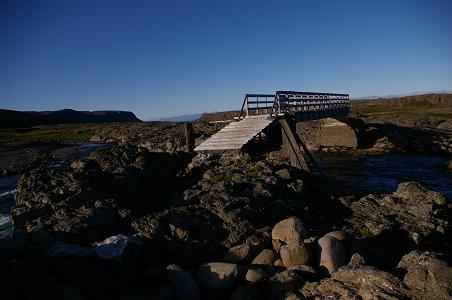 Brücke über den Hvalá