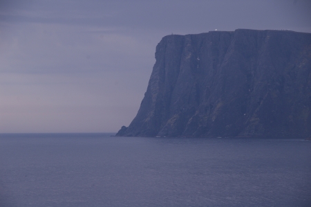 Das Nordkap vom Knivskjellodden aus gesehen