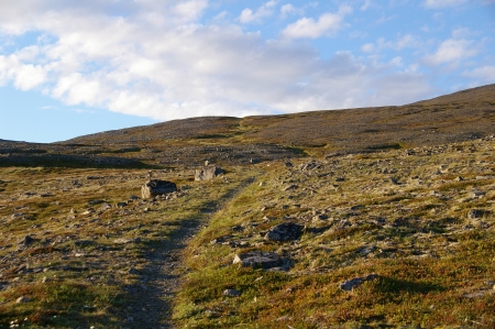 Wanderweg nach Kjelvik