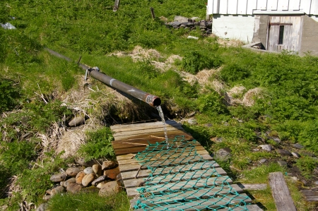 Fließend Wasser in Kjelvik