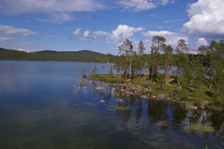 Zwischen Inari und Unkonjärvi