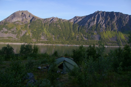 Ein Morgen auf Senja