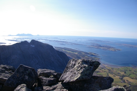 Blick vom Kvasstinden