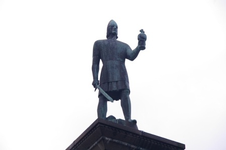 Statue von Olav Tryggvason