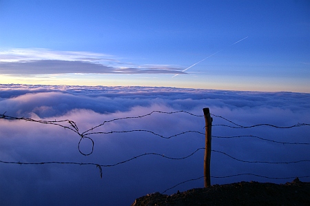 über den Wolken